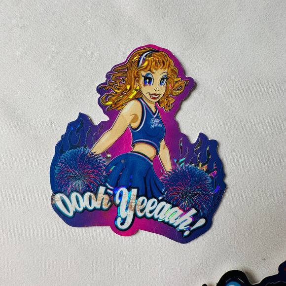 Vintage 2003 Y2k Extreme Hotteez Girlie Pop Sticker Set (4) - Picture 6 of 7